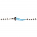 Bracciale Mano Jewels Cornetto Azzurro