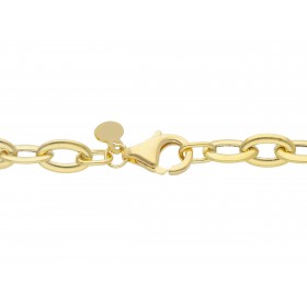 Bracciale Catena grande aperta in oro